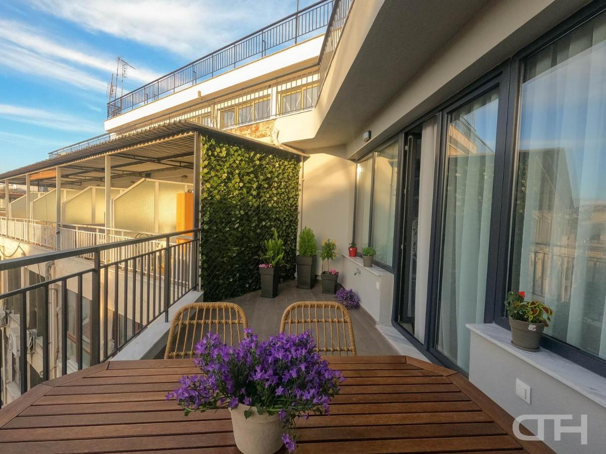 Luxury 80M2 Apartment With Balcony Downtown Thessaloniki Exterior photo